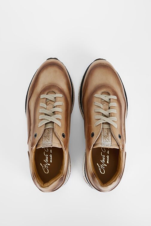 Valmenti Gri Erkek Deri Sneaker 1004 S3810 ERK AYK SK23/24 - Görsel 8