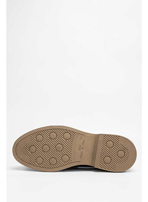 Tamer Tanca Erkek Hakiki Deri Kahverengi Loafer Ayakkabı - Görsel 7