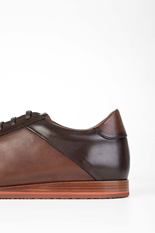 Tamer Tanca Erkek Hakiki Deri Taba Casual Ayakkabı - Görsel 5