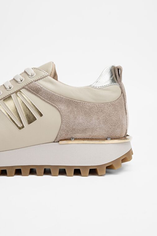 Valmenti Siyah Kadın Deri Sneaker 923 V-101 BN AYK SK23/24 - Görsel 6