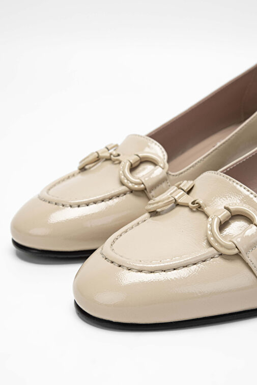 Tamer Tanca Vizon Kadın Rugan Klasik Ayakkabı 33 7396 BN AYK SK23/24 - Görsel 4