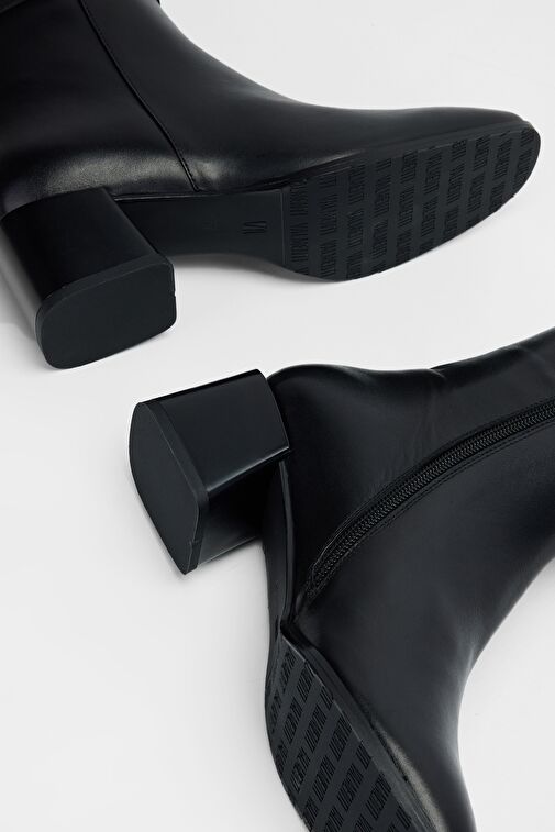 Valmenti Kadın Siyah anl Hakiki Deri Casual Bot - Görsel 7