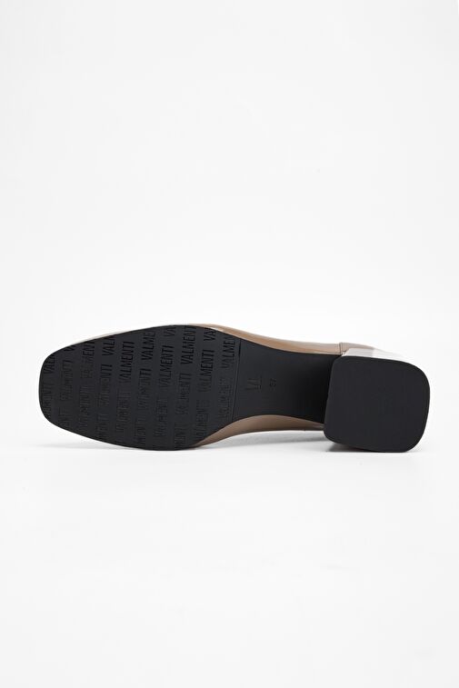 Valmenti Bej Kadın Deri Topuklu Ayakkabı 33 7513 BN AYK SK23/24 - Görsel 7