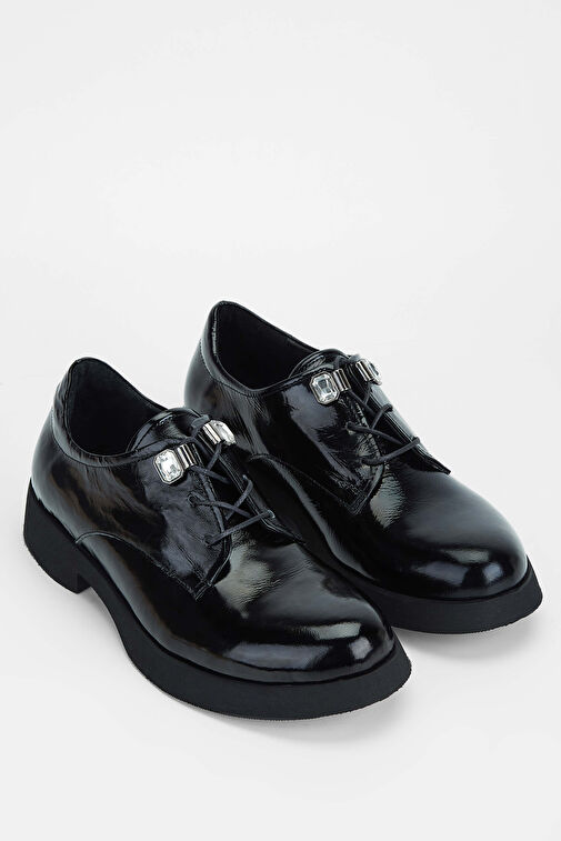 Tamer Tanca Siyah Kadın Süet Günlük Ayakkabı 775 3428 BN AYK SK23/24 - Görsel 3