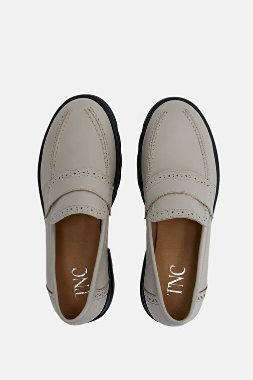 Tamer Tanca Vizon Kadın Deri Loafer 775 4110 BN AYK SK23/24 - Görsel 4