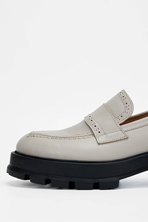 Tamer Tanca Vizon Kadın Deri Loafer 775 4110 BN AYK SK23/24 - Görsel 5