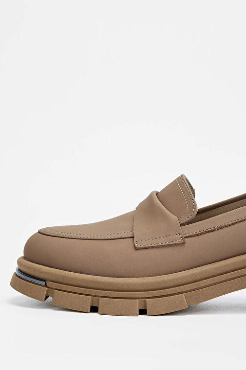 Tamer Tanca Siyah Kadın Deri Loafer 775 395 BN AYK SK23/24 - Görsel 6