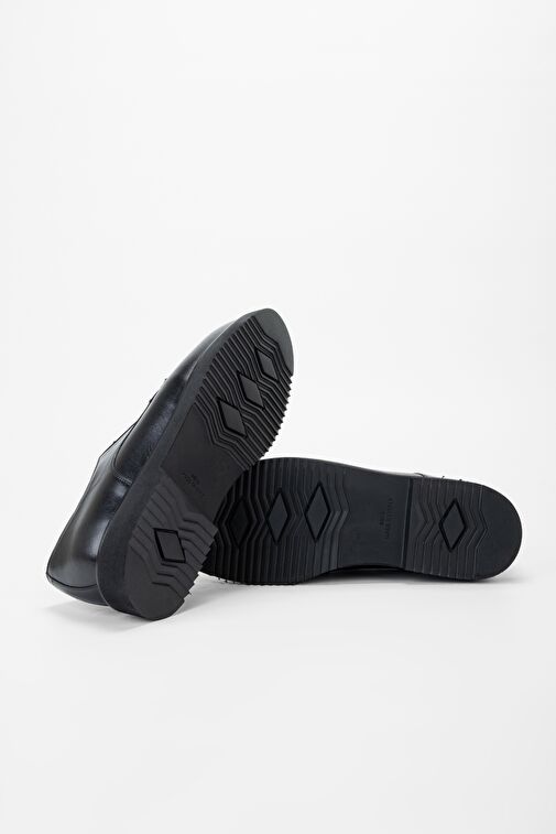 Valmenti Siyah Erkek Deri Loafer 01 130876 ERK AYK SK23/24 - Görsel 7