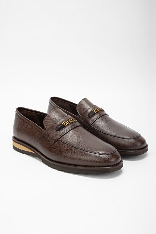 Valmenti Lacivert Erkek Deri Loafer 01 240923 ERK AYK SK23/24 - Görsel 3