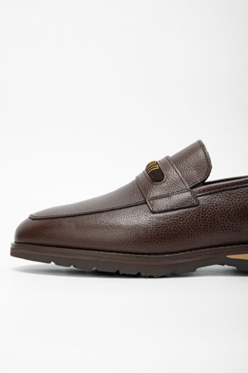 Valmenti Lacivert Erkek Deri Loafer 01 240923 ERK AYK SK23/24 - Görsel 4