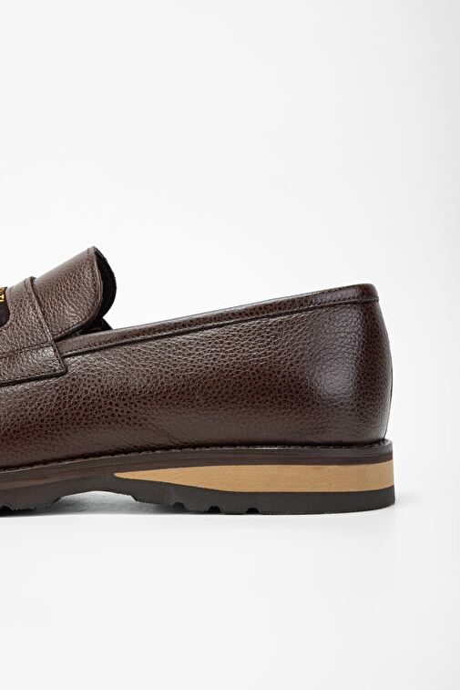 Valmenti Lacivert Erkek Deri Loafer 01 240923 ERK AYK SK23/24 - Görsel 5