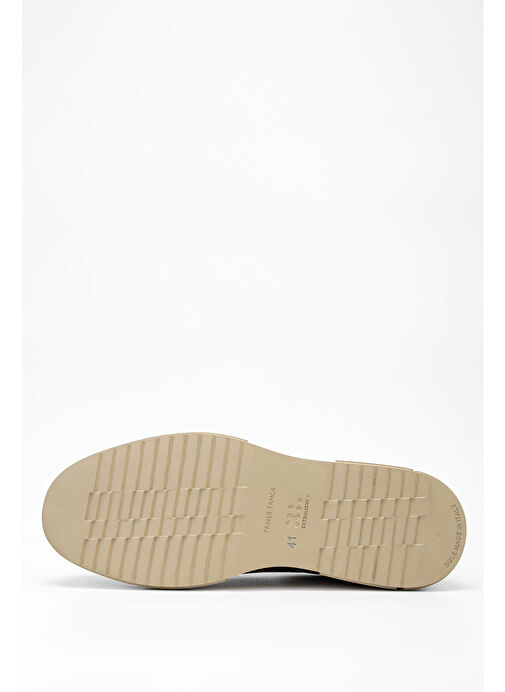 Tamer Tanca Erkek Hakiki Deri Kahverengi Casual Ayakkabı - Görsel 7