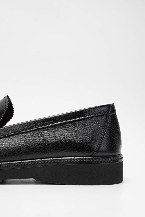 Tamer Tanca Lacivert Erkek Deri Loafer 342 7876 ERK AYK SK23/24 - Görsel 4