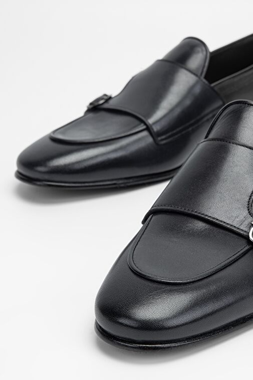 Valmenti Laura Erkek Gri Hakiki Deri Klasik Ayakkabı - Görsel 4