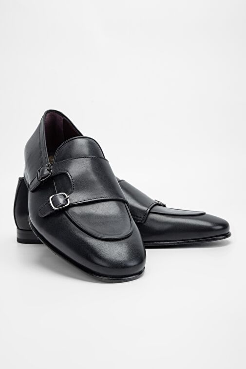 Valmenti Laura Erkek Gri Hakiki Deri Klasik Ayakkabı - Görsel 5