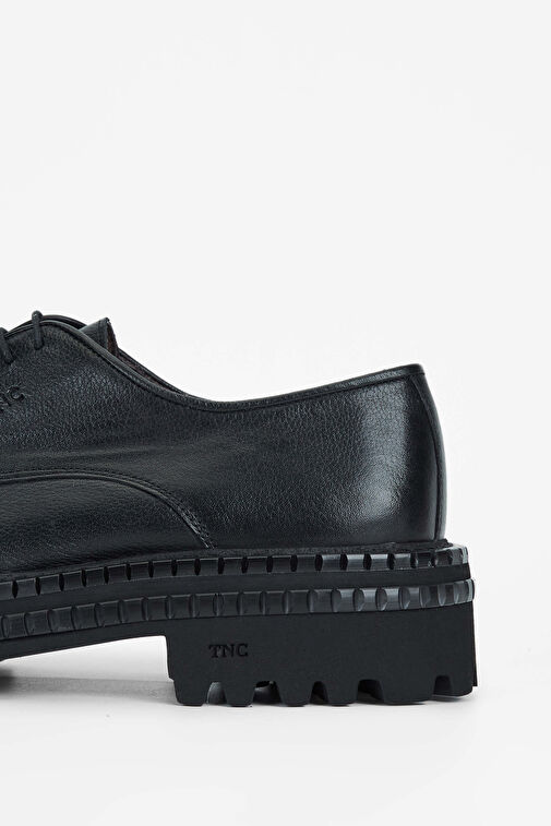 Tamer Tanca Siyah Erkek Deri Günlük Ayakkabı 537 3254 ERK AYK SK23/24 - Görsel 5
