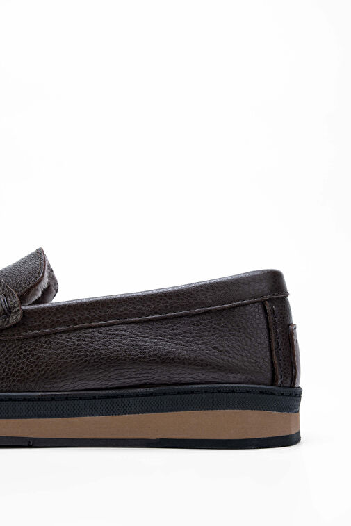 Tamer Tanca Siyah Erkek Deri Loafer 355 14323 ERK AYK SK23/24 - Görsel 5