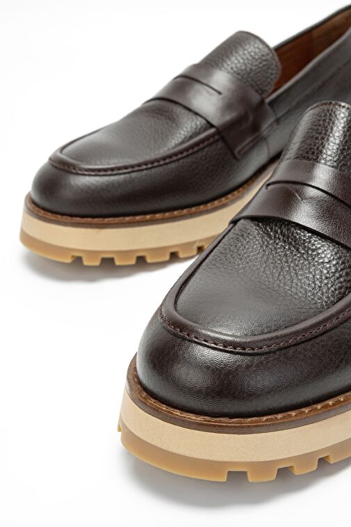 Valmenti Lacivert Erkek Deri Loafer 537 3374 ERK AYK SK23/24 - Görsel 4