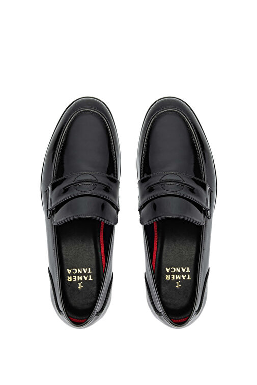 Tamer Tanca Siyah Erkek Rugan Loafer 537 3229 ERK AYK SK23/24 - Görsel 6