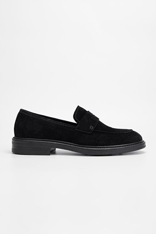 Valmenti Lacivert Erkek Süet Loafer 325 13153-128 ERK AYK SK23/24 - Görsel 2