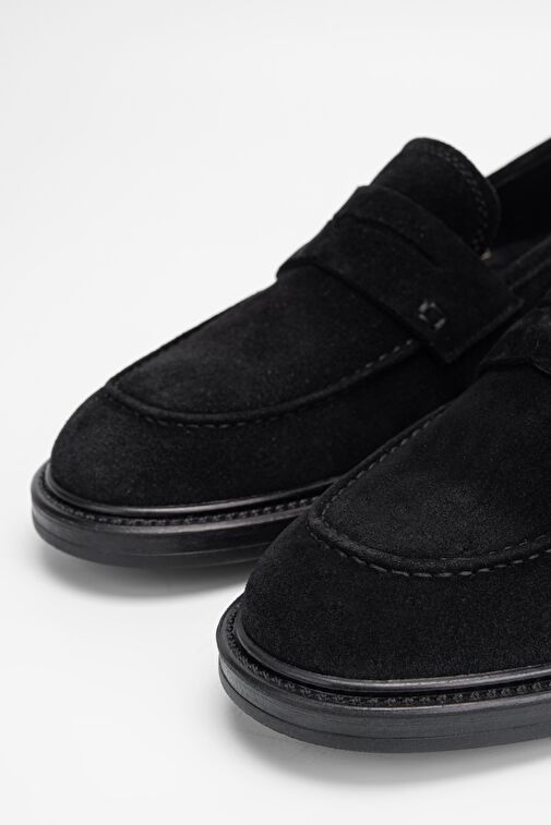 Valmenti Lacivert Erkek Süet Loafer 325 13153-128 ERK AYK SK23/24 - Görsel 4