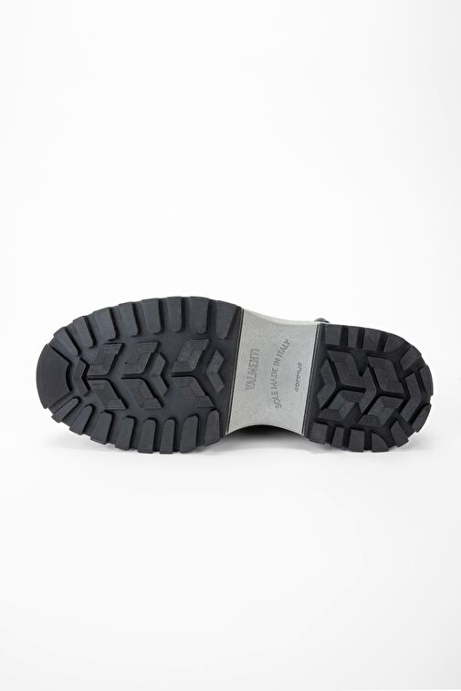 Valmenti Kadın Siyah Süet Hakiki Deri Casual Bot - Görsel 7