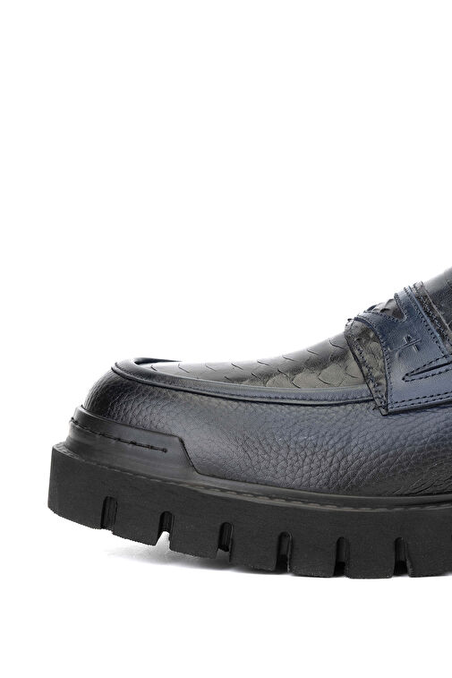 Tamer Tanca Erkek Hakiki Deri Loafer Ayakkabı - Görsel 4