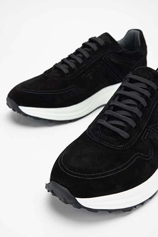 Valmenti Haki Erkek Süet Sneaker 698 1088-1 ERK AYK SK23/24 - Görsel 4