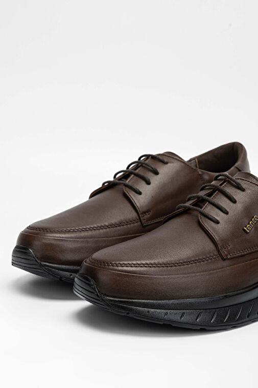 Tamer Tanca Erkek Hakiki Deri Taba Casual Ayakkabı - Görsel 4