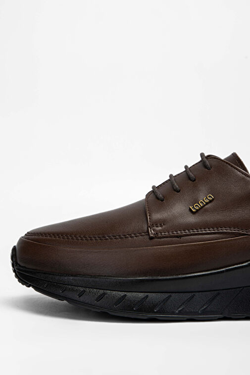 Tamer Tanca Erkek Hakiki Deri Taba Casual Ayakkabı - Görsel 5