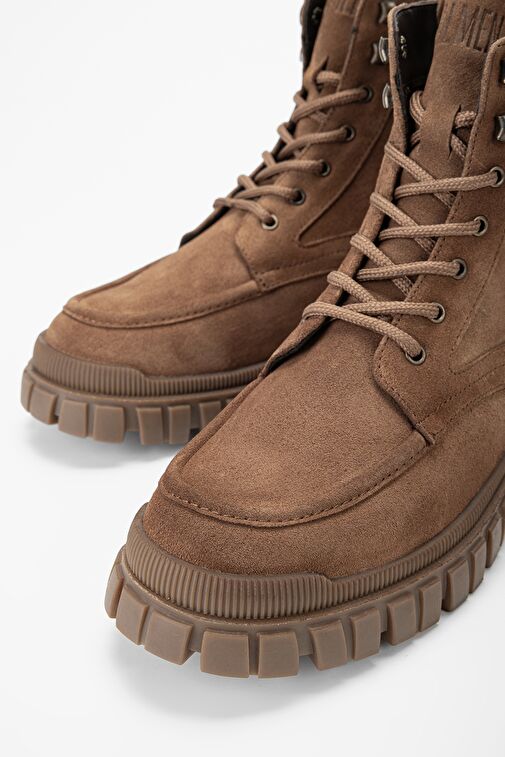 Valmenti Zenith Erkek Tarçın Süet Hakiki Deri Casual Bot - Görsel 4