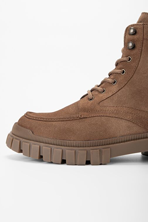 Valmenti Zenith Erkek Tarçın Süet Hakiki Deri Casual Bot - Görsel 5