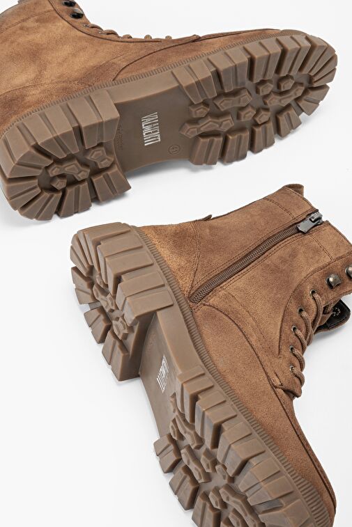 Valmenti Zenith Erkek Tarçın Süet Hakiki Deri Casual Bot - Görsel 7