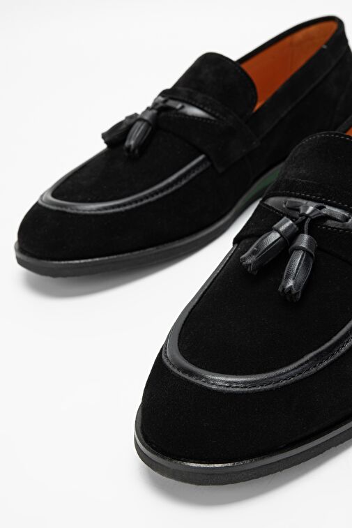 Valmenti Siyah Erkek Deri Günlük Ayakkabı 537 3380 ERK AYK SK23/24 - Görsel 4