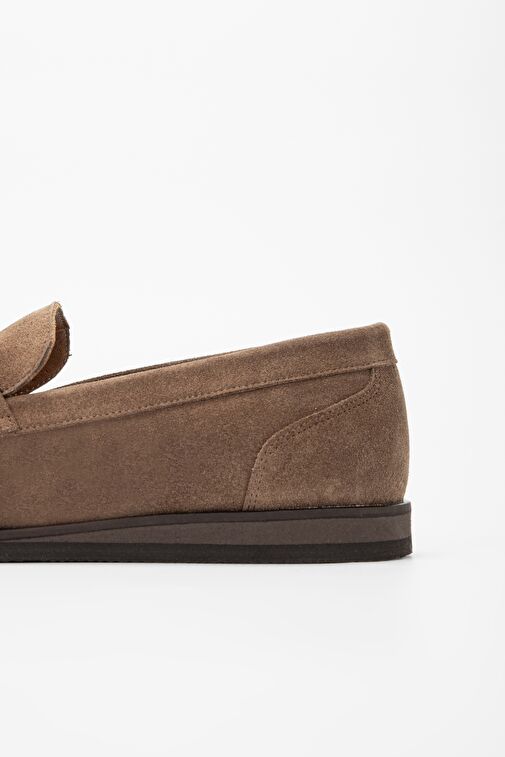 Valmenti Erkek Tarçın Süet Hakiki Deri Casual Ayakkabı - Görsel 6