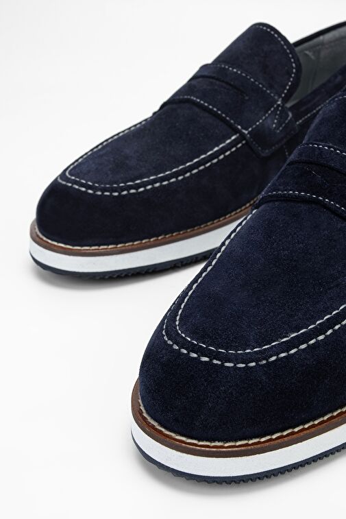 Valmenti Bej Erkek Süet Loafer 383 5670 ERK AYK SK23/24 - Görsel 4