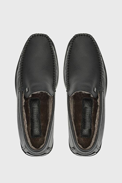 Valmenti Siyah Erkek Nubuk Loafer 355 14320-VAL ERK AYK SK23/24 - Görsel 5
