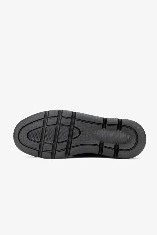 Valmenti Agatho Erkek Siyah Nubuk Hakiki Deri Casual Ayakkabı - Görsel 6