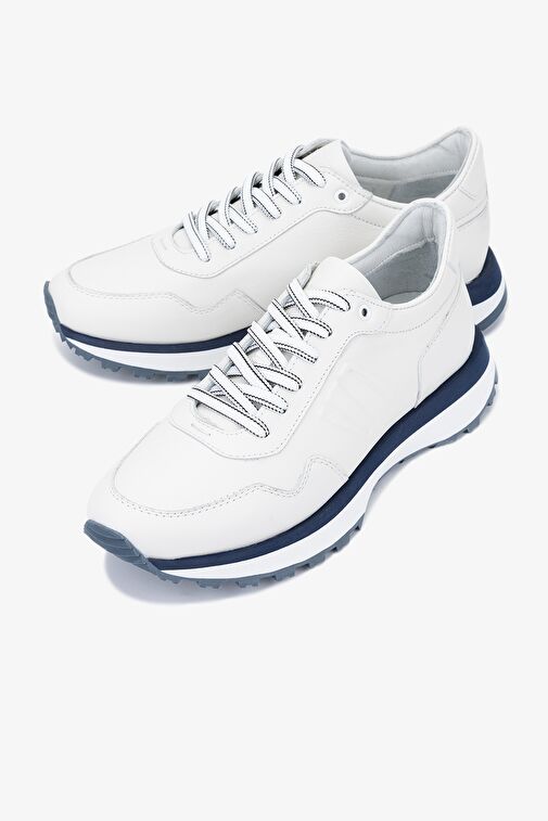 Valmenti Siyah Erkek Deri Sneaker 381 19566 ERK AYK Y24 - Görsel 5