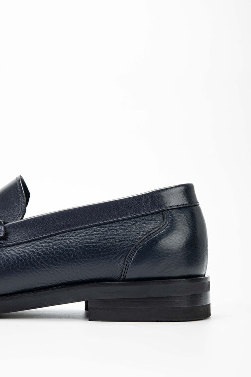 Tamer Tanca Siyah Erkek Deri Loafer 1008 01987 ERK AYK SK23/24 - Görsel 7