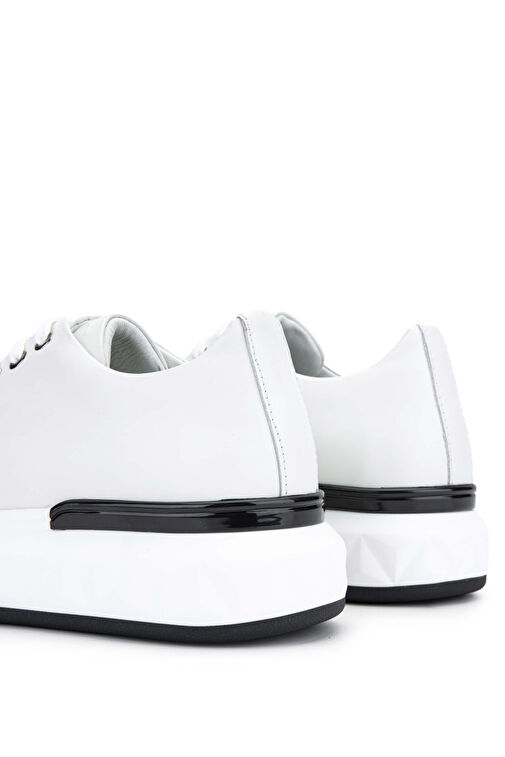 Tamer Tanca Lacivert Erkek Deri Sneaker 381 19669 ERK AYK Y24 - Görsel 6