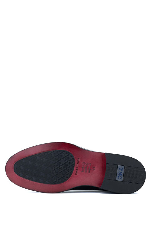 Tamer Tanca Erkek Hakiki Deri Siyah Analin Klasik Ayakkabı - Görsel 4