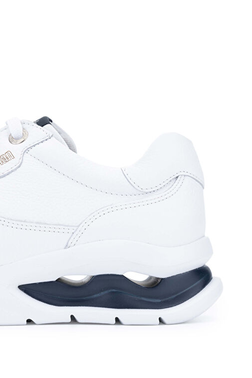 CALLAGHAN Erkek Hakiki Deri Beyaz Sneakers & Spor Ayakkabı - Görsel 5