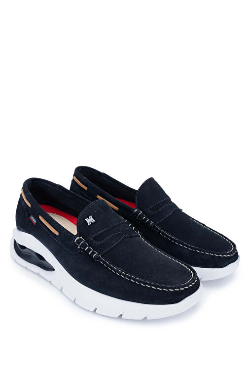 CALLAGHAN Erkek Hakiki Deri Lacivert Casual Ayakkabı - Görsel 3