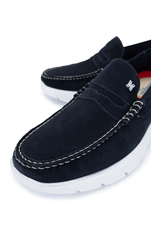 CALLAGHAN Erkek Hakiki Deri Lacivert Casual Ayakkabı - Görsel 4