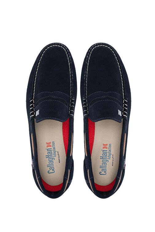 CALLAGHAN Erkek Hakiki Deri Lacivert Casual Ayakkabı - Görsel 7
