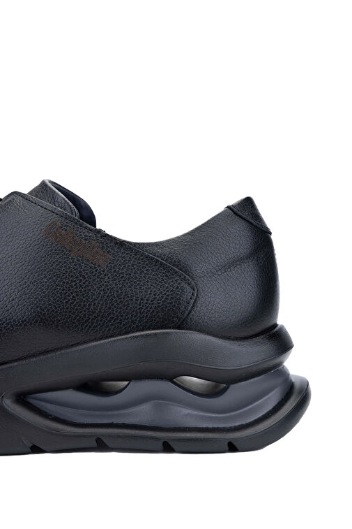 CALLAGHAN Erkek Hakiki Deri Siyah/Gri Sneakers & Spor Ayakkabı - Görsel 5