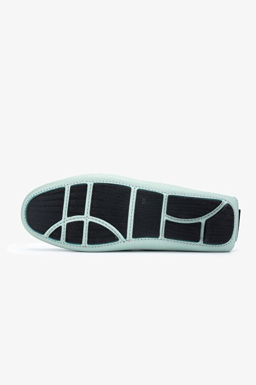 Valmenti Veronique Erkek Turkuaz Hakiki Deri Loafer Ayakkabı - Görsel 6