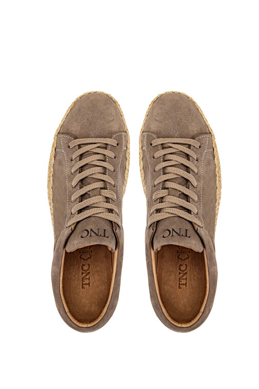 Tamer Tanca Erkek Hakiki Deri Vizon Nubuk Casual Ayakkabı - Görsel 6