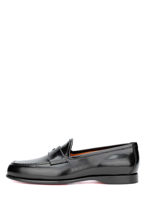 Tamer Tanca Siyah Erkek Deri Loafer 1016 1455 ERK AYK Y24 - Görsel 2